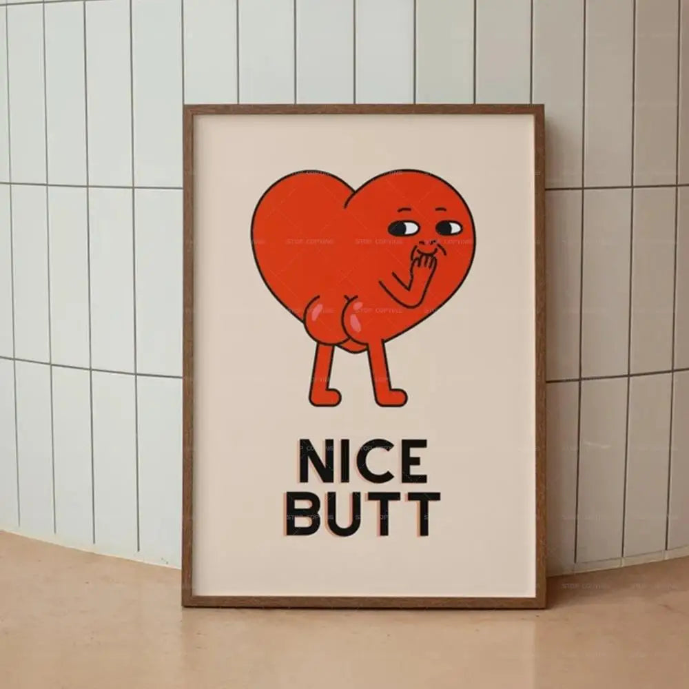 Retro Bathroom Wall Art Poster – Please Don't Do Coke Funny Print