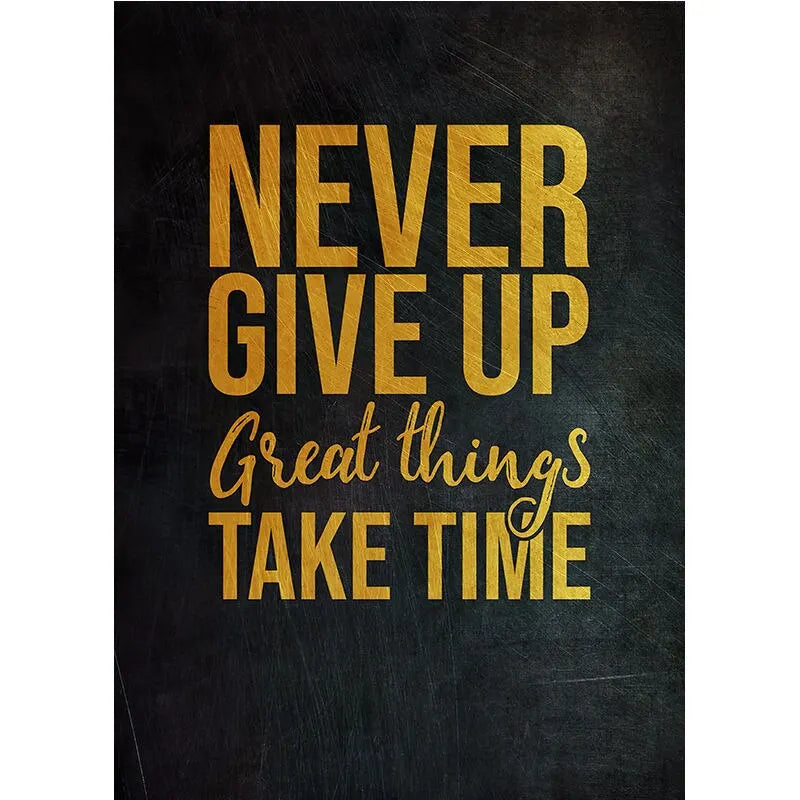 Stock Trading Motivational Wall Art Poster – Buy Fear Sell Greed