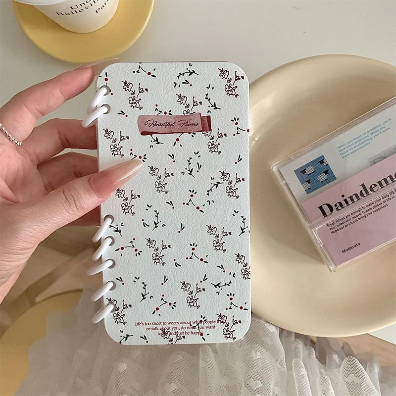 Floral Flip Notebook Samsung Case – Galaxy S & A Series