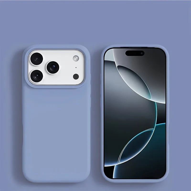 Liquid Silicone iPhone 17 Case – Shockproof Soft Cover for iPhone 17 / Pro / Pro Max / Air