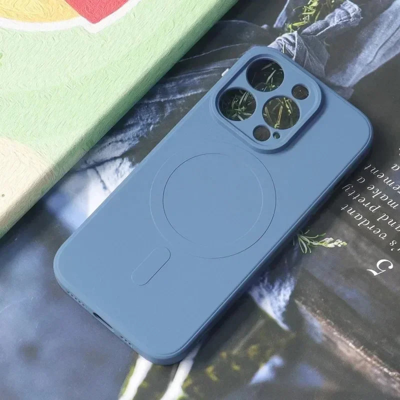 MagSafe Liquid Silicone iPhone Case – iPhone 11 to 17 Series