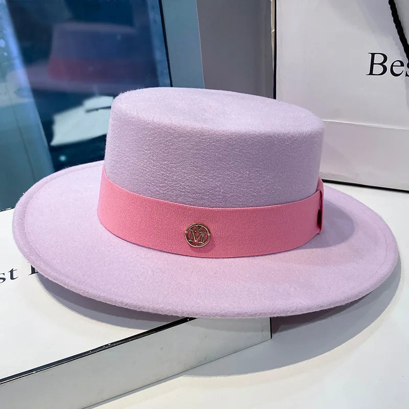 Fedora Hat – Elegant Felt Jazz Cap for Women & Men