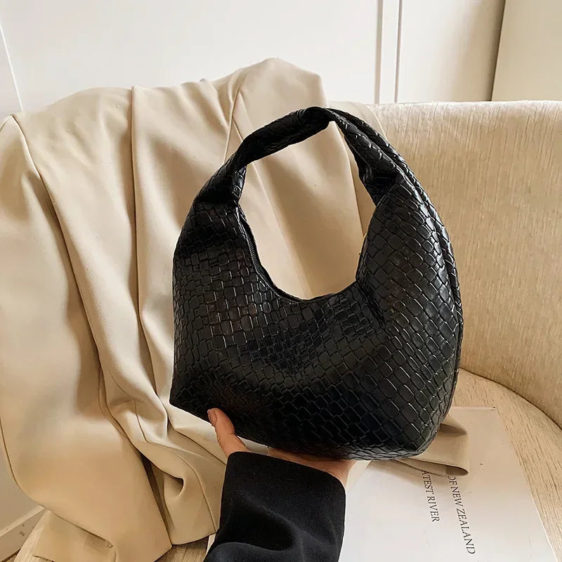 Retro Casual Versatile PU Leather Tote Bag
