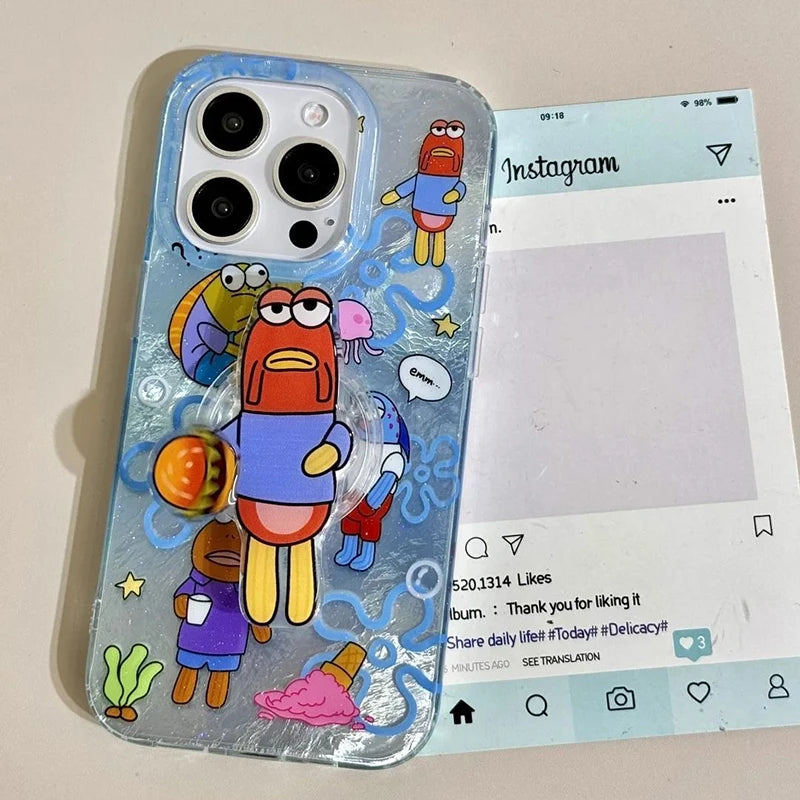 Cute Cartoon Samsung Galaxy Phone Case – Dazzle Fish Design