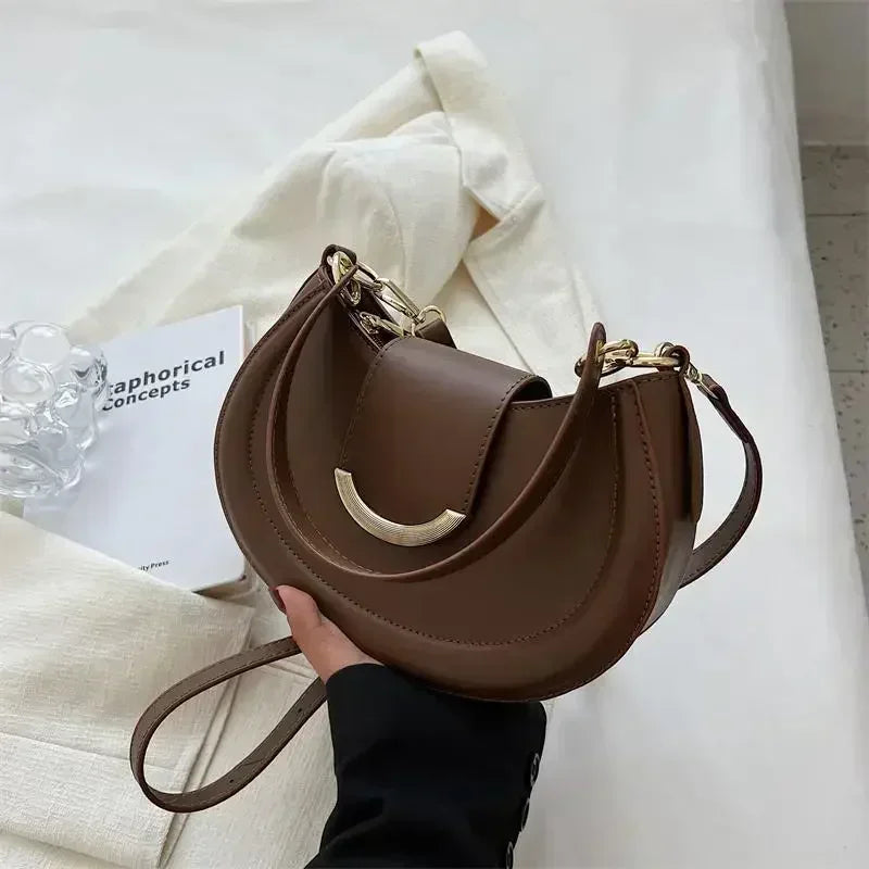 Armpit Shoulder Side Bags for Women Designer Trend Leather