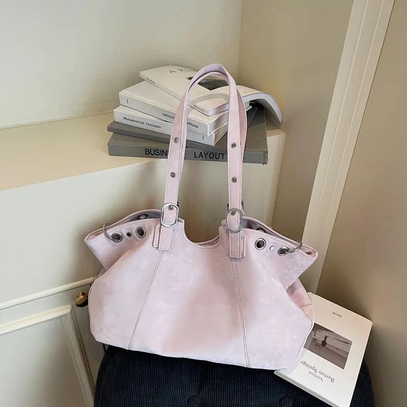 Vintage Big Bags For Women Handbags Top-handle Handbag