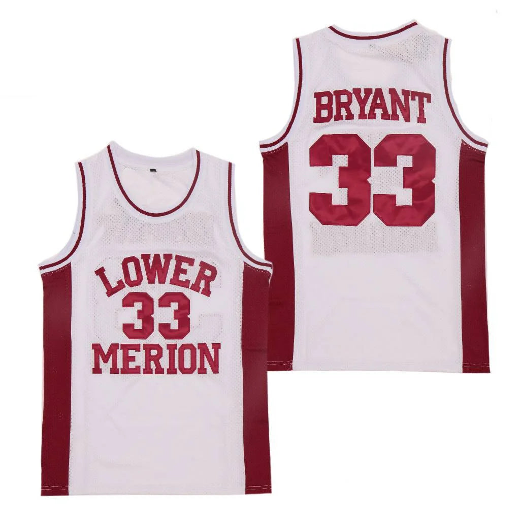 Bryant #33 Lower Merion High School Basketball Jersey