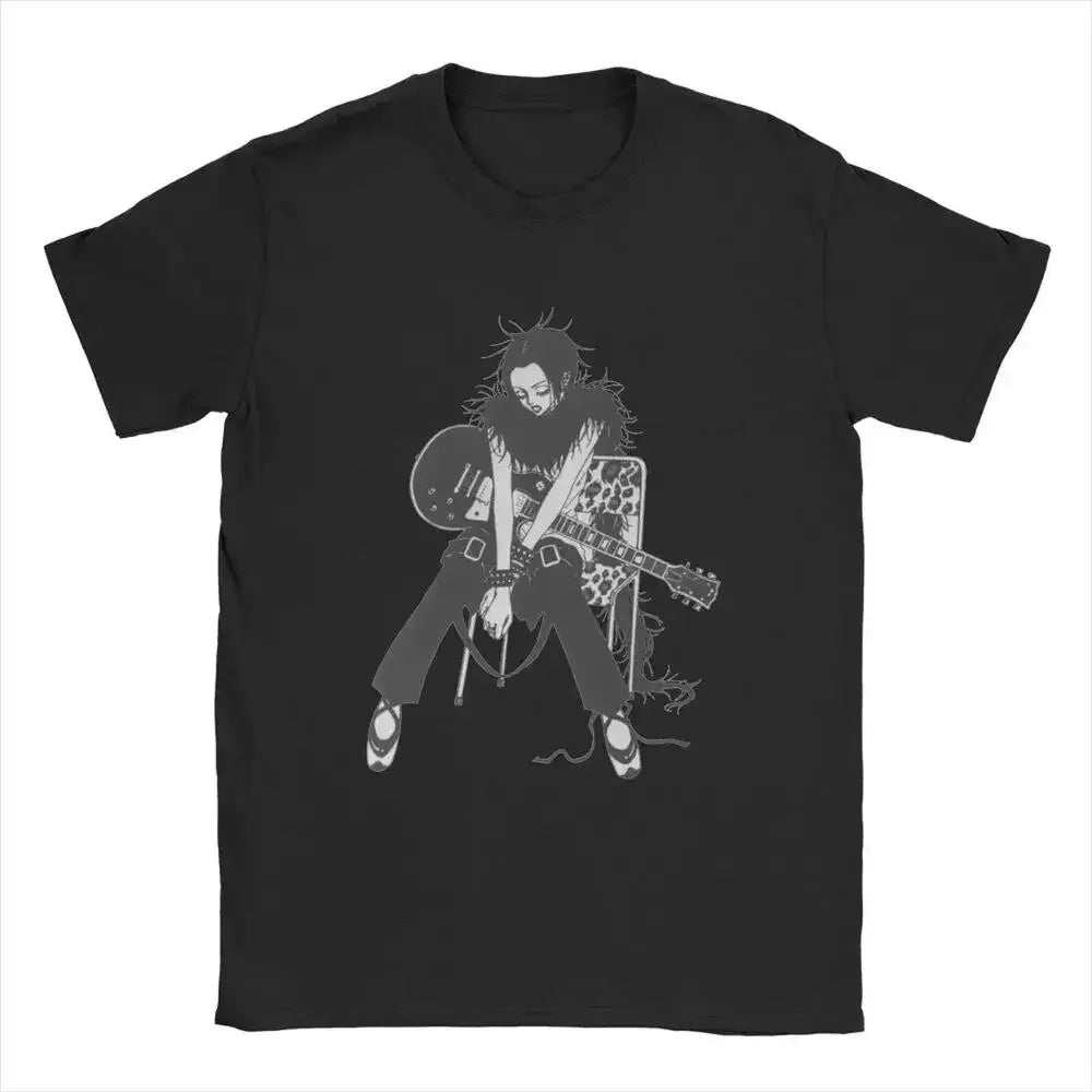 Nana Osaki T-Shirt – Black Stones Anime Punk Rock Graphic Tee