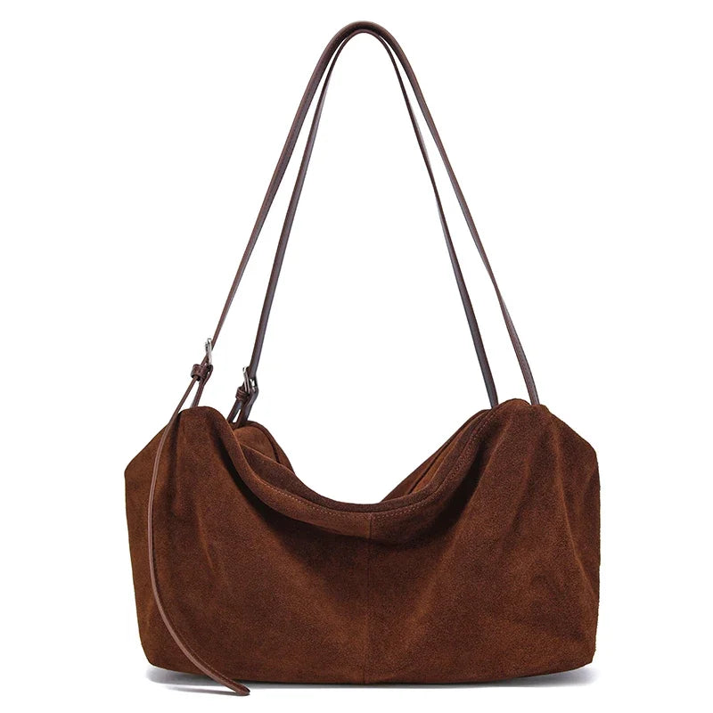 Women's Genuine Leather Large Tote Bag – Luxury Shoulder Handbag