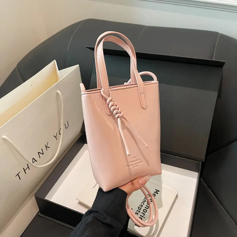 PU Leather Mini Crossbody Bag
