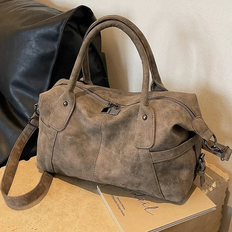 Retro Design PU Leather Shoulder Bags