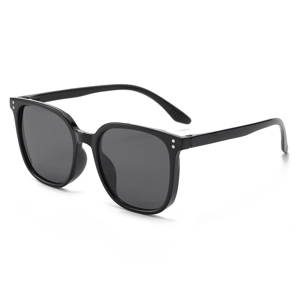 Vintage Square Sunglasses for Women & Men – Oversized Frame