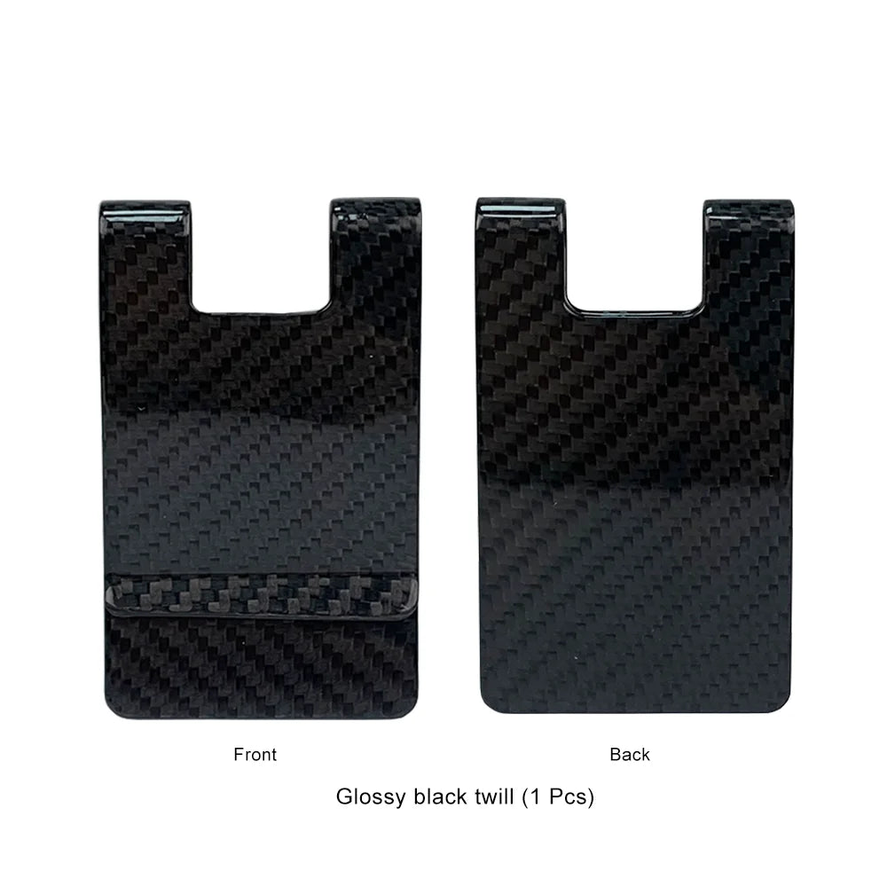 Carbon Fiber Money Clip Wallet – Slim Credit Card Holder