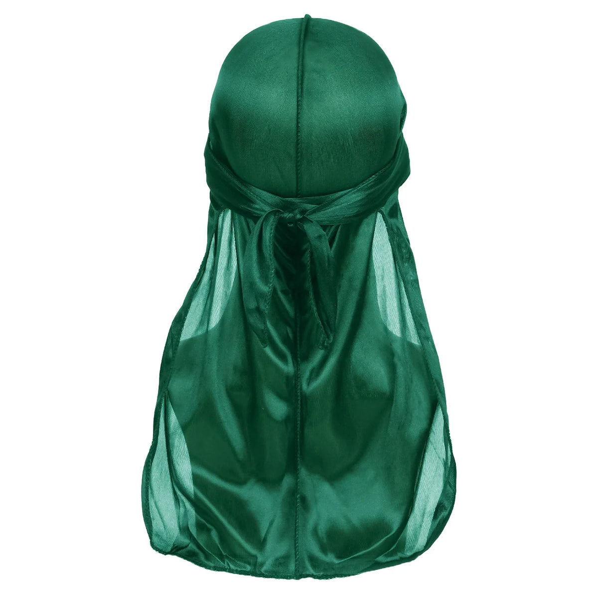 Men Satin Breathable Silky Durag Long Tail Doo Rag Pirate Hat Headband Turban Bandana Headwearmen
