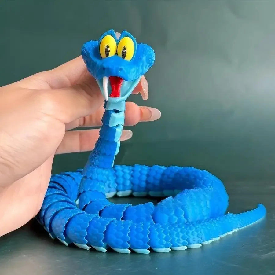 Gary Snake Articulated 3D Printed Toy
