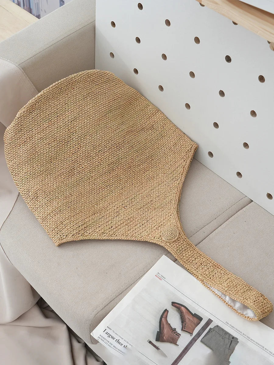 Big Capacity Raffia Straw Seaside Holiday Travel Beach Bags