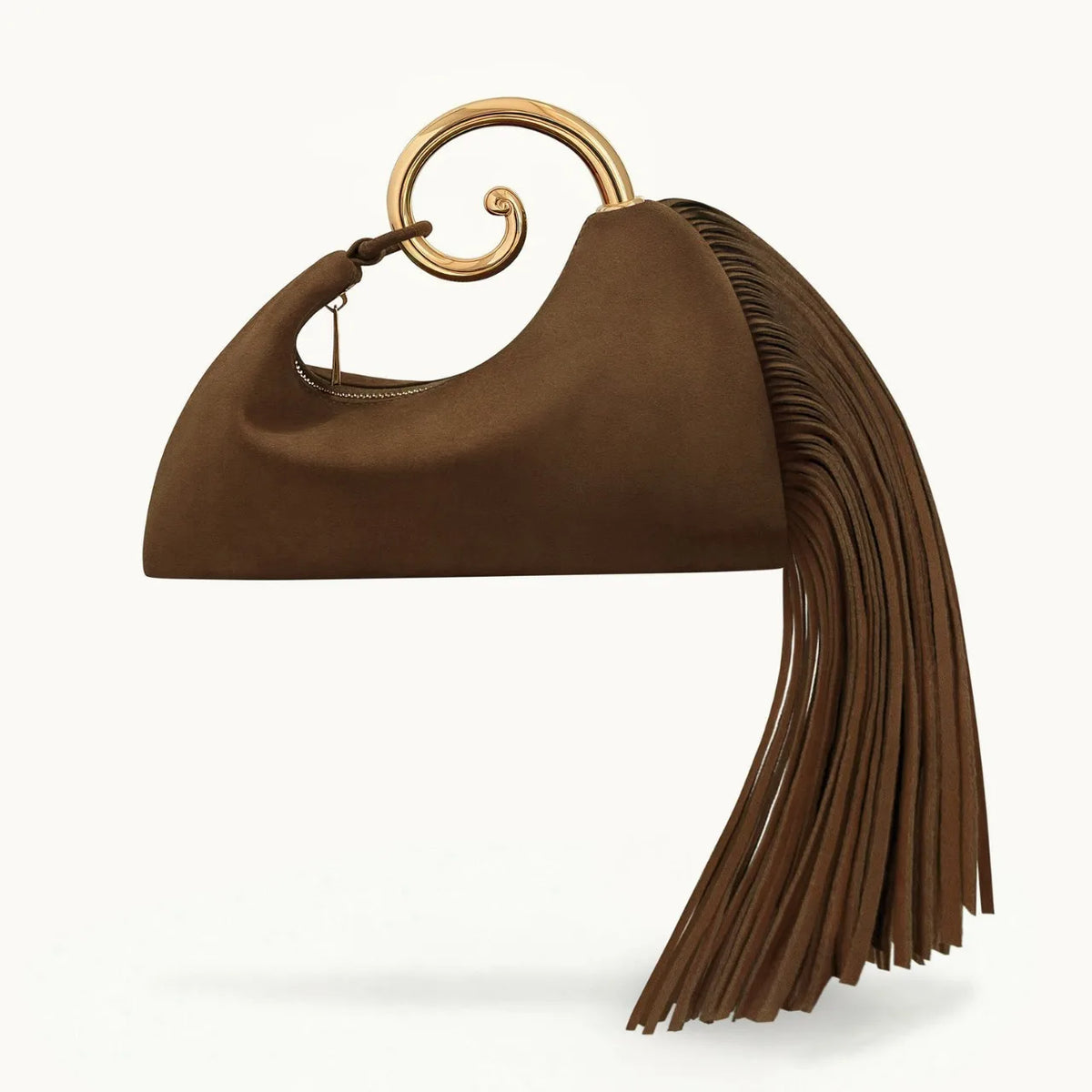 Suede Fringe Tassel Handbag – Women's Luxury Crossbody Purse