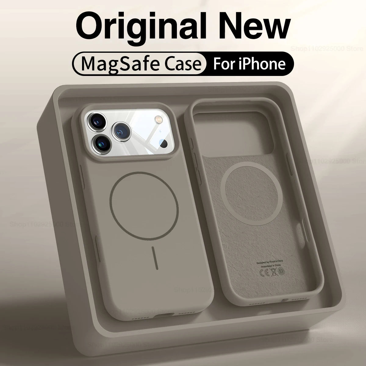 MagSafe Liquid Silicone iPhone Case for iPhone 12–17 Series