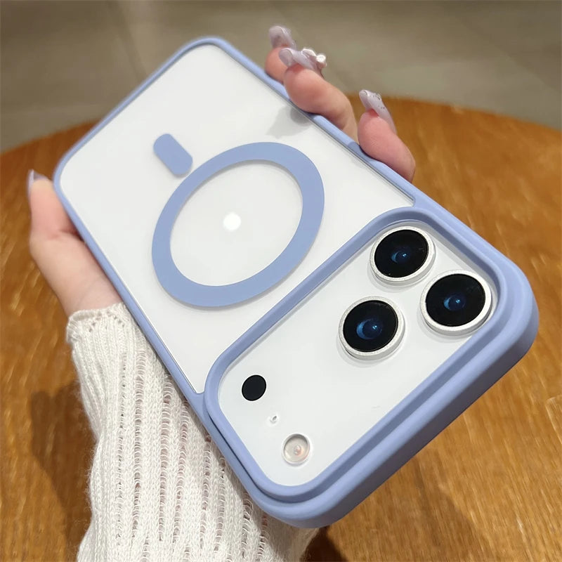 MagSafe Clear iPhone Case – Magnetic Wireless Charging