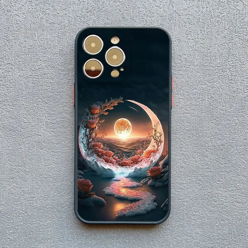 Starry Night Beach Art iPhone Case – iPhone 11 to 17 Series