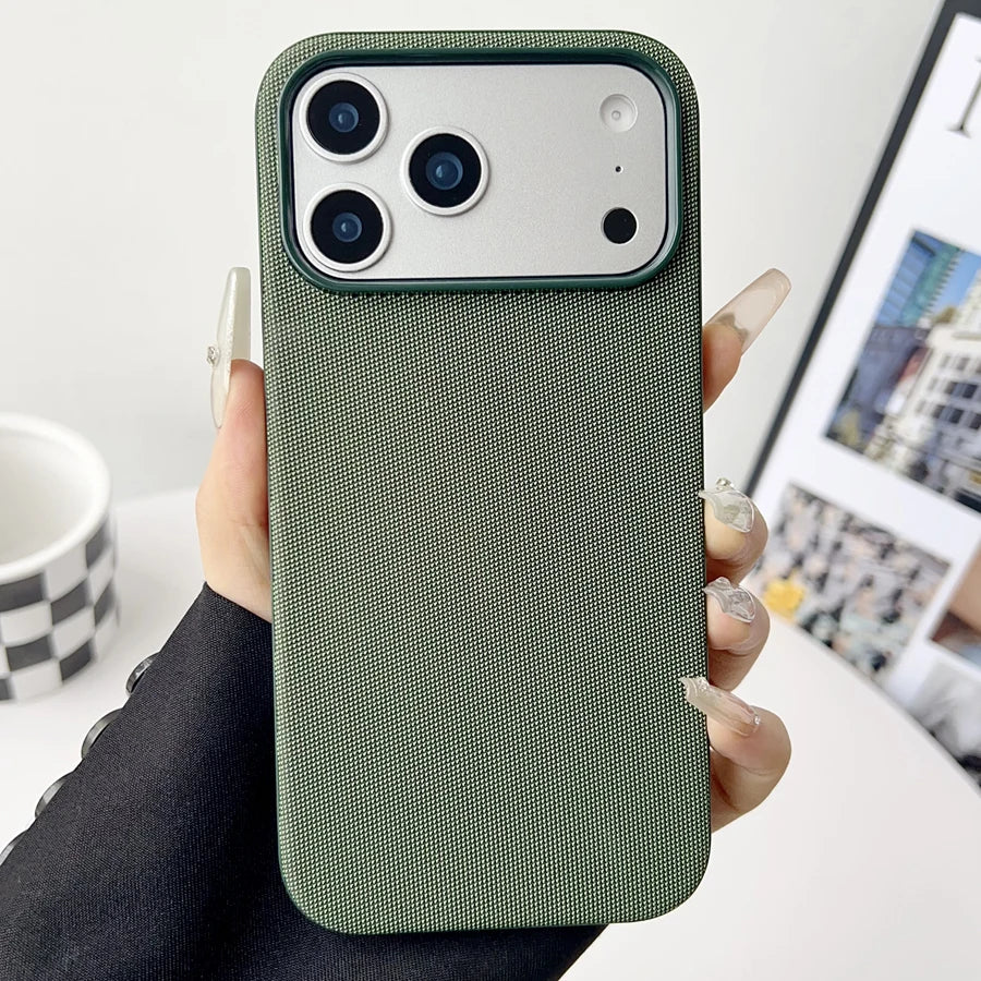 MagSafe Woven Fabric iPhone Case – iPhone 13 to 17 Series