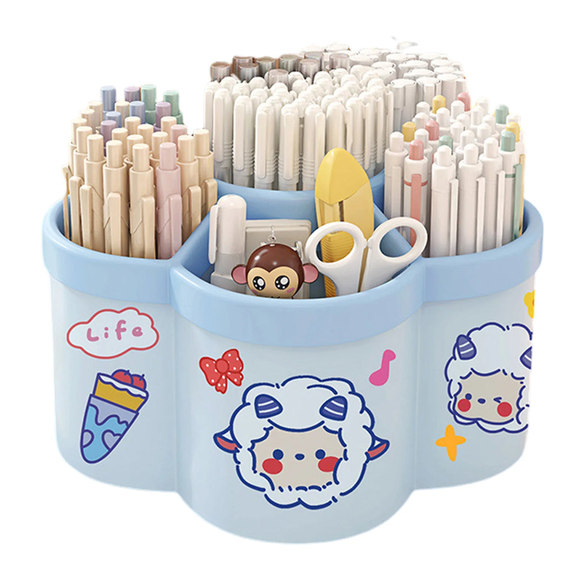 Rotating Pen Holder Desk Organizer