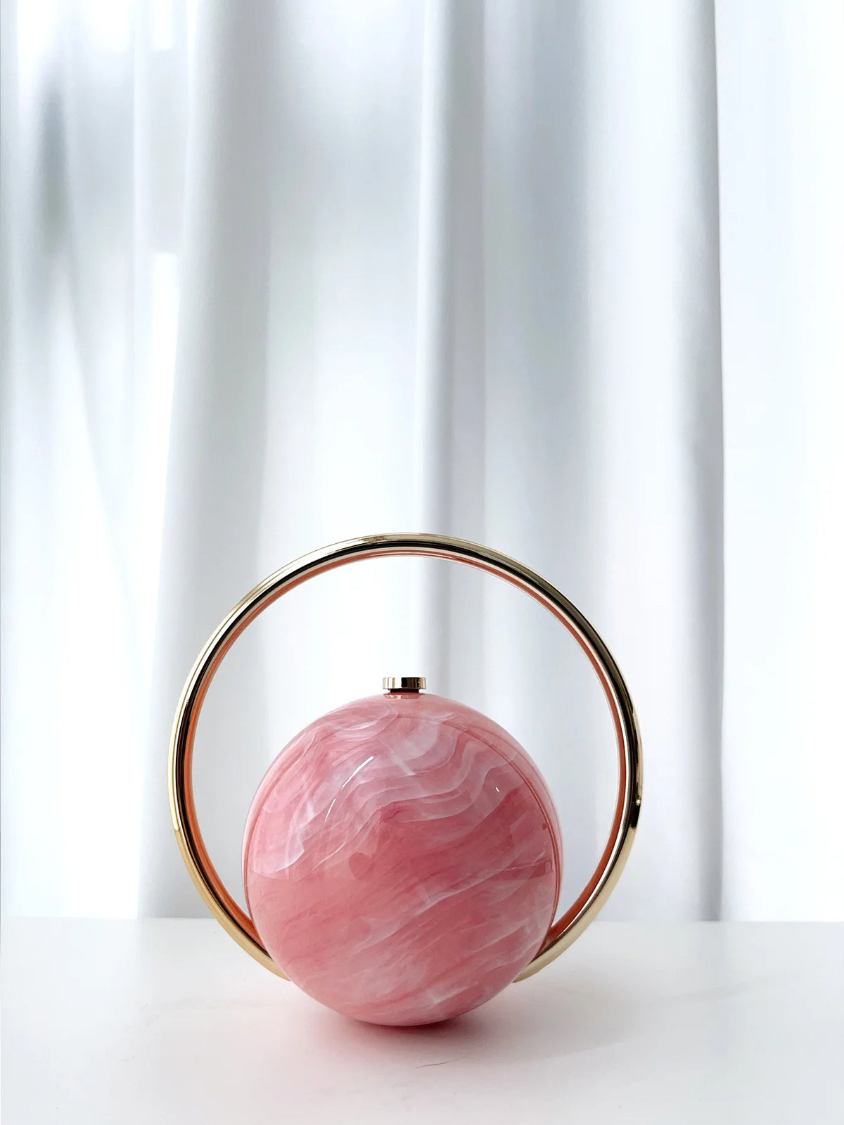 Round Ball Clutch Bag for Women – Luxury Mini Shoulder Purse