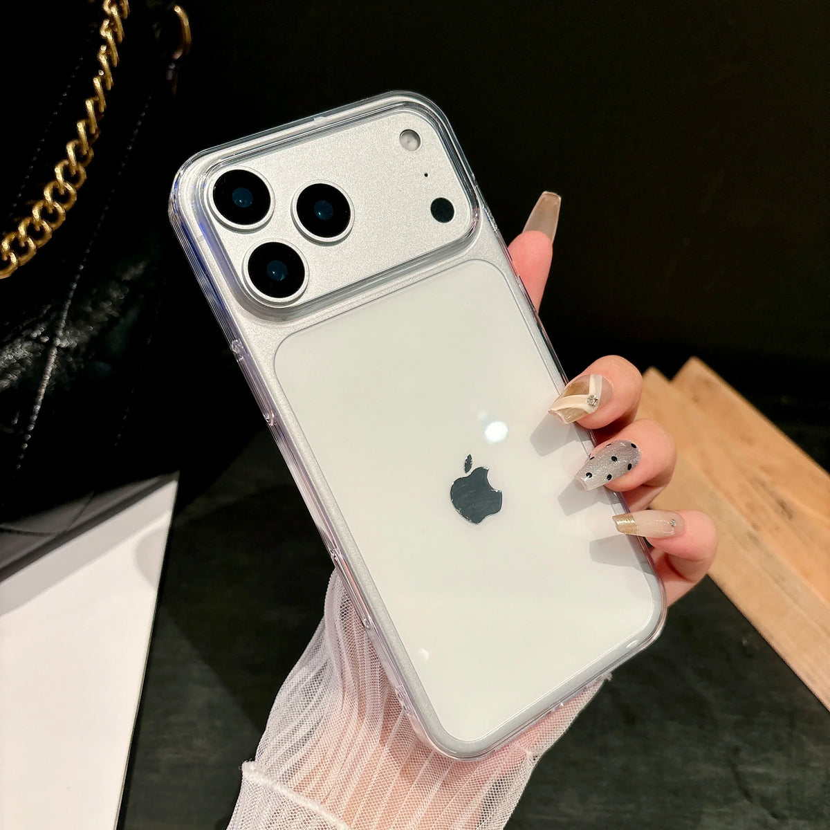 Clear Hard PC Case for iPhone 17 16 15 14 13 Pro Max Ultra Thin