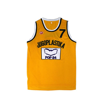 Retro Basketball Jersey – Kukoc Jugoplastika, Wembanyama France, Serbia