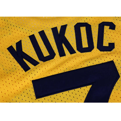 Retro Basketball Jersey – Kukoc Jugoplastika, Wembanyama France, Serbia