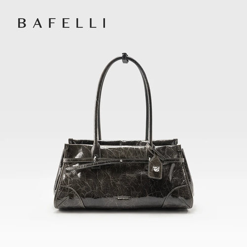 Saffiano Leather Vintage Tote Satchel with Detachable Strap