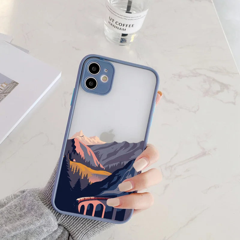 Scenic Landscape iPhone Case – Soft Shockproof Cover