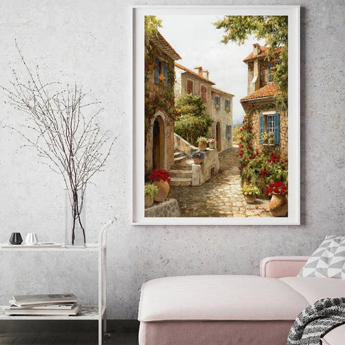 Venice Landscape Canvas Wall Art – Scenic Poster Print