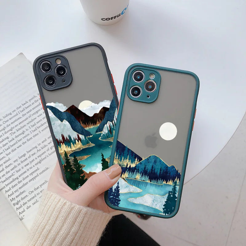Scenic Landscape iPhone Case – Soft Shockproof Cover