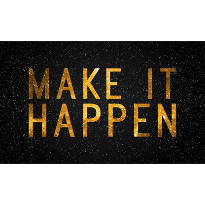 Motivational GRIT Poster – Hustle Passion Perseverance Wall Art Print