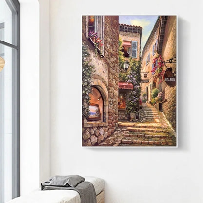 Venice Landscape Canvas Wall Art – Scenic Poster Print