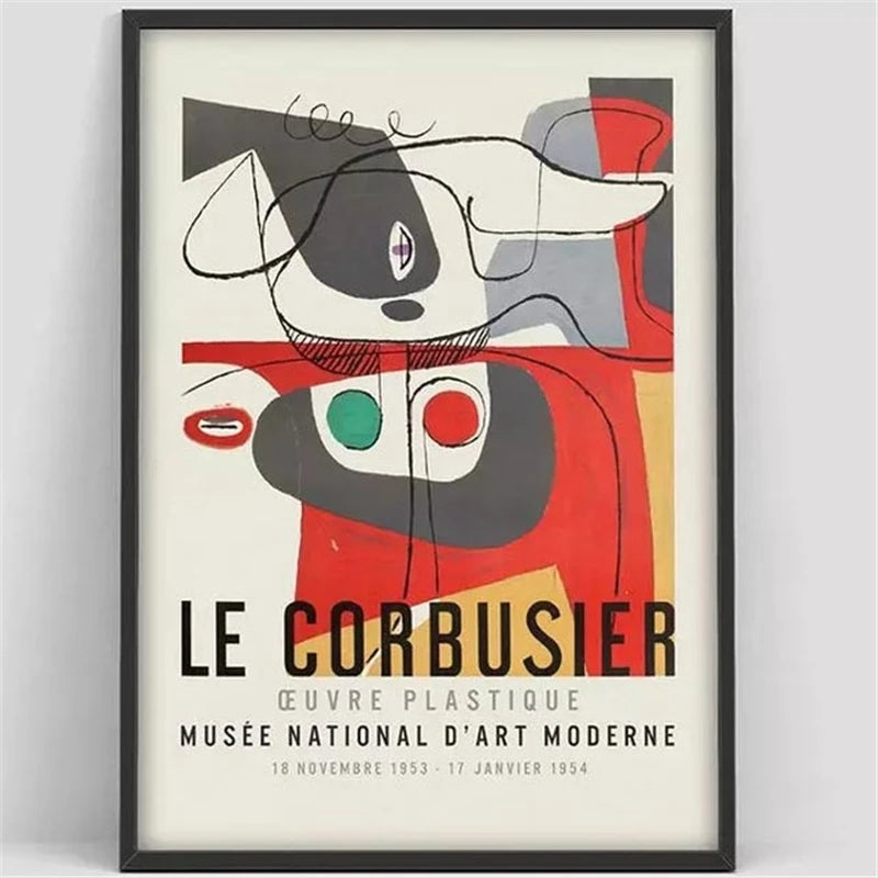 Bauhaus Geometric Abstract Art Print – Herbert Bayer Wall Poster