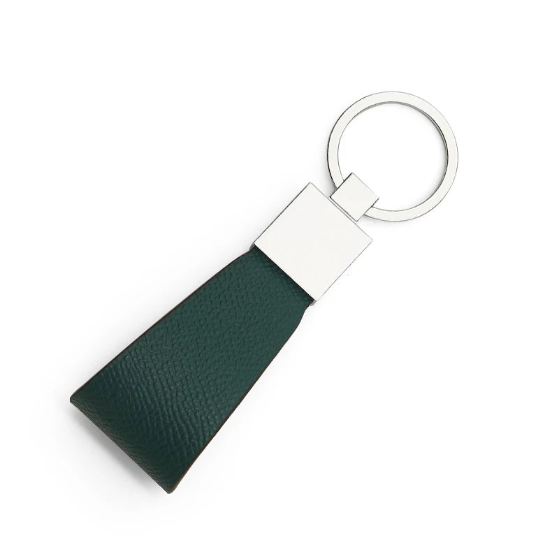 Hiram Beron Italian Leather Key Holder – Premium Gift Keychain