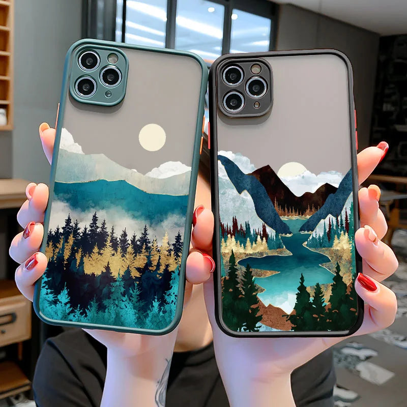 Scenic Landscape iPhone Case – Soft Shockproof Cover
