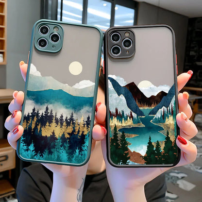 Scenic Landscape iPhone Case – Soft Shockproof Cover