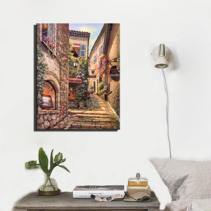 Venice Landscape Canvas Wall Art – Scenic Poster Print