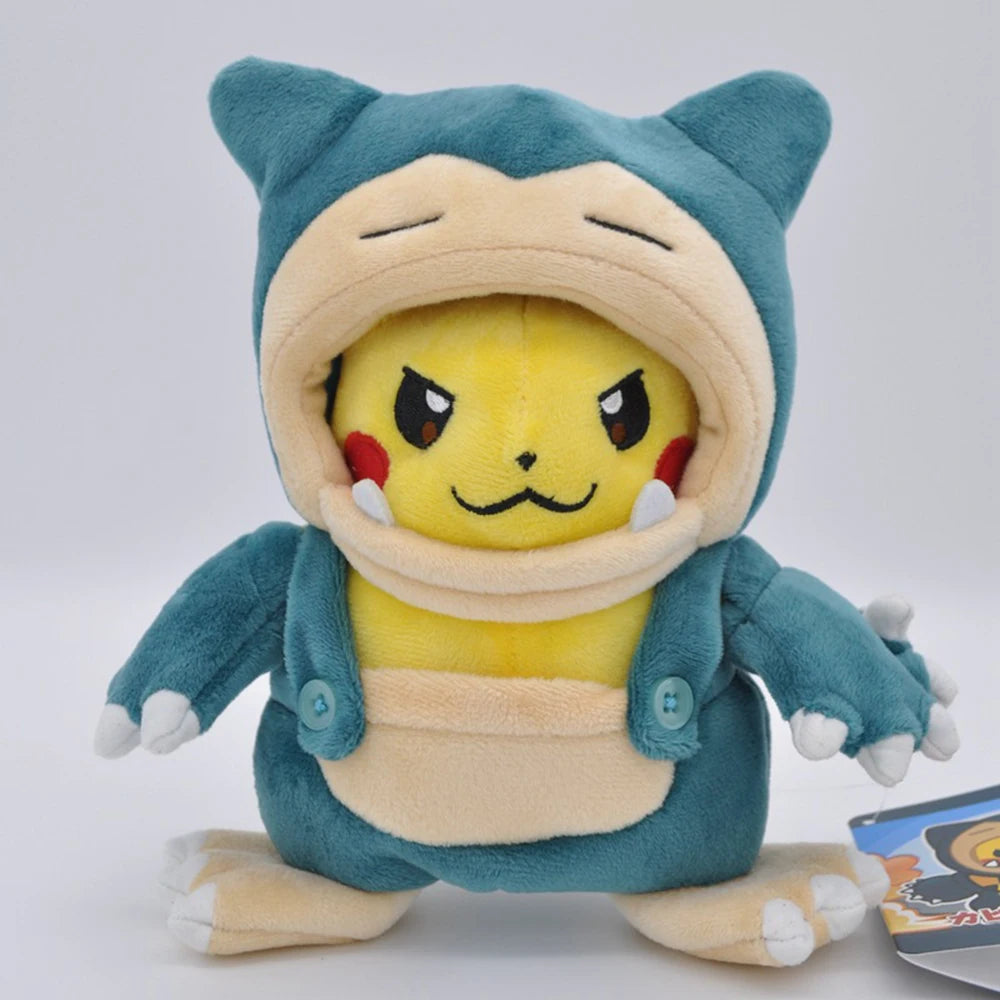 Pokemon Plush Toys Eevee Pikachu Charizard Snorlax