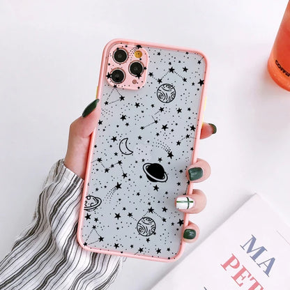 Star Planet Shockproof iPhone Case – Cute Cartoon Cover