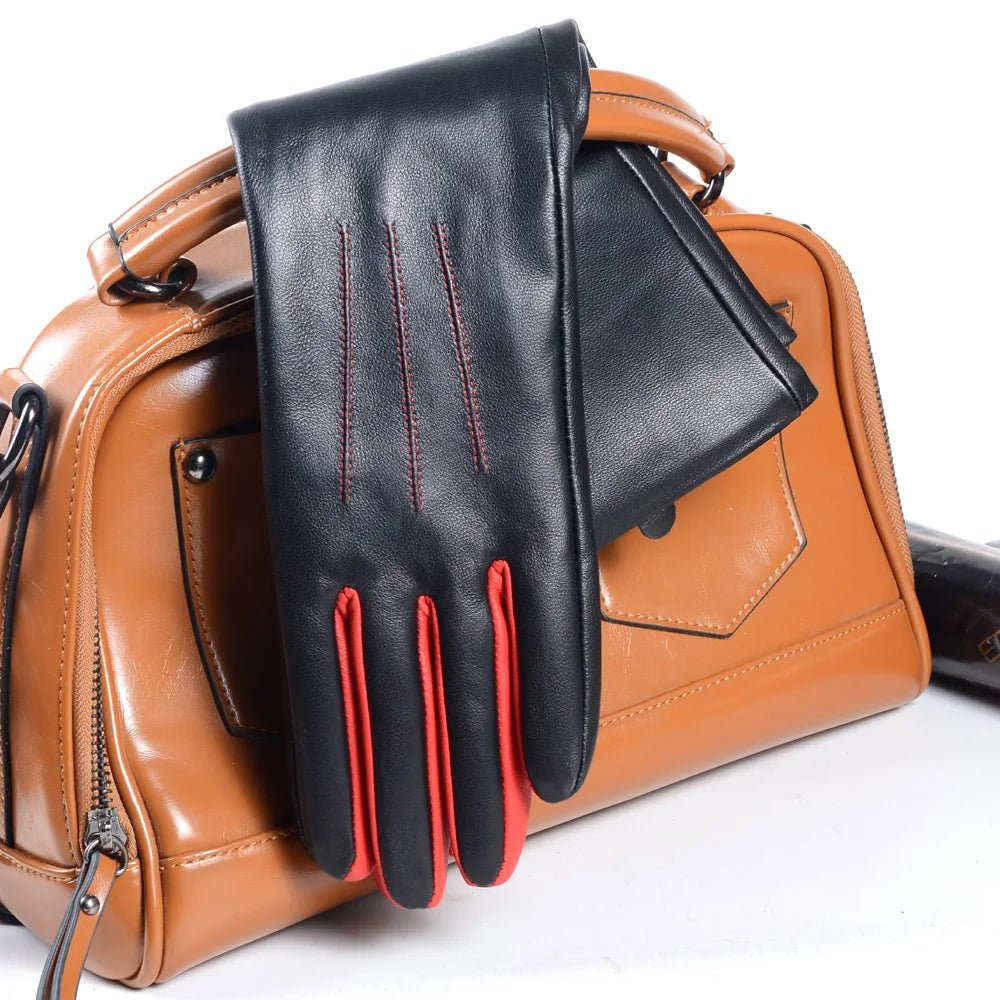 Women's Long Leather Opera Gloves – Elegant Evening Gloves 40–80cm