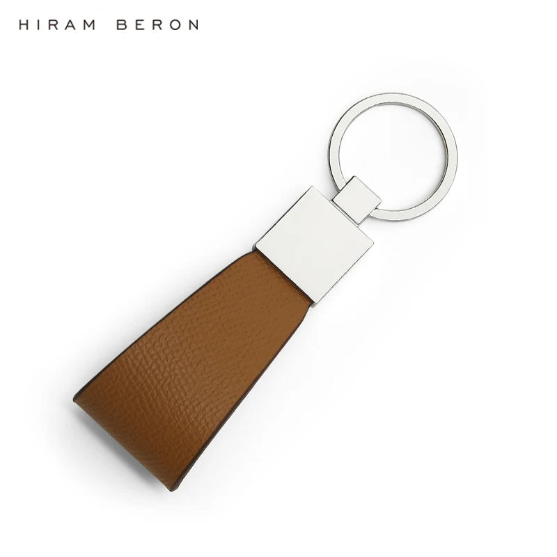 Hiram Beron Italian Leather Key Holder – Premium Gift Keychain