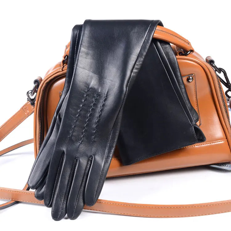 Women's Long Leather Gloves – Unlined Opera Evening Gloves