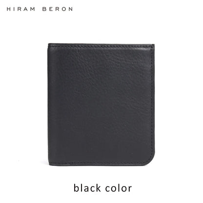 RFID Blocking Men's Leather Wallet with Custom Name – Hiram Beron