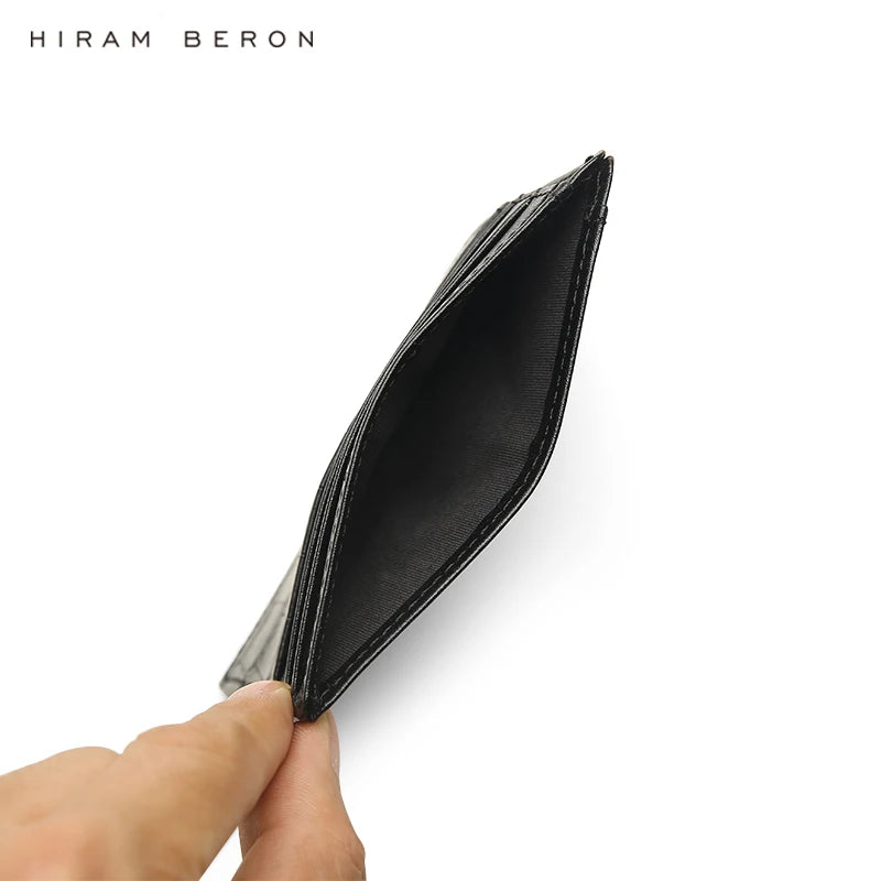 RFID Leather Card Holder Wallet – Alligator Pattern