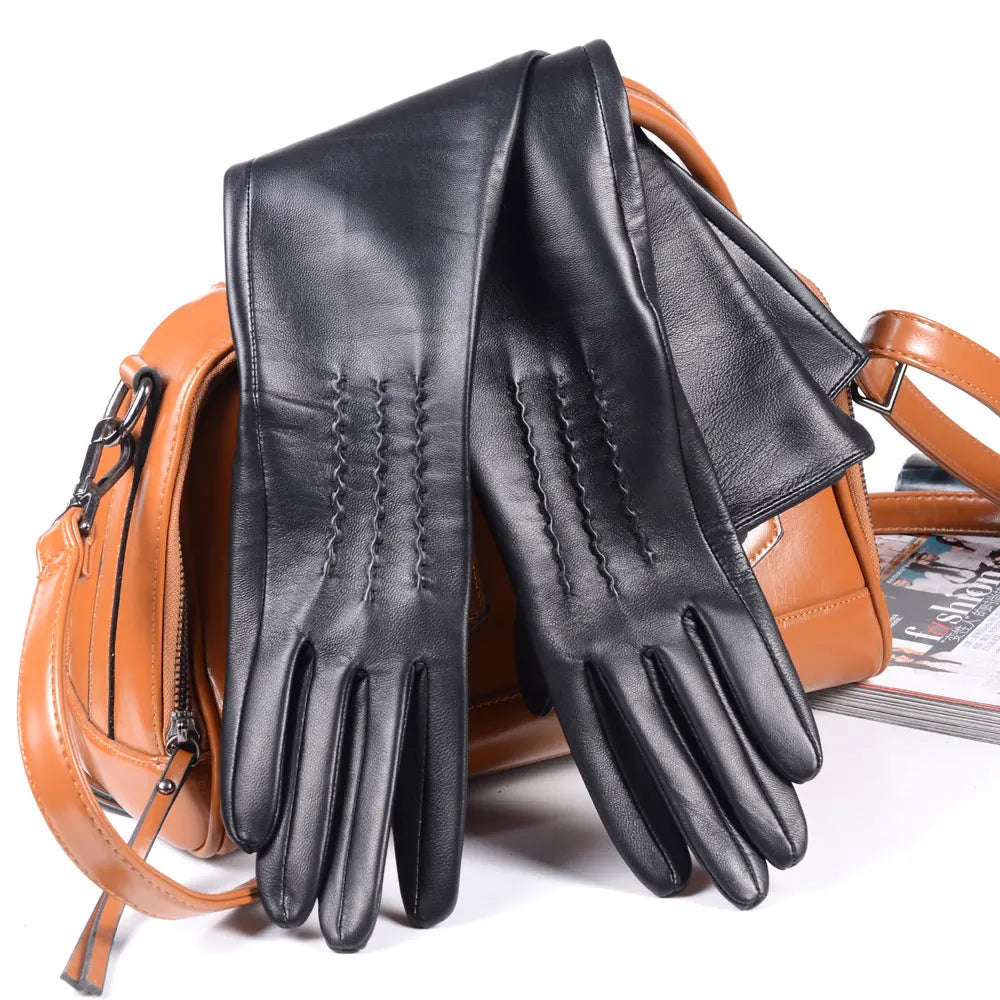 Women's Long Leather Gloves – Unlined Opera Evening Gloves