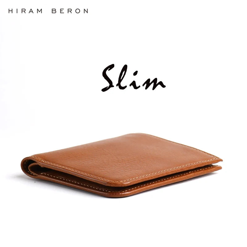 RFID Blocking Men's Leather Wallet with Custom Name – Hiram Beron